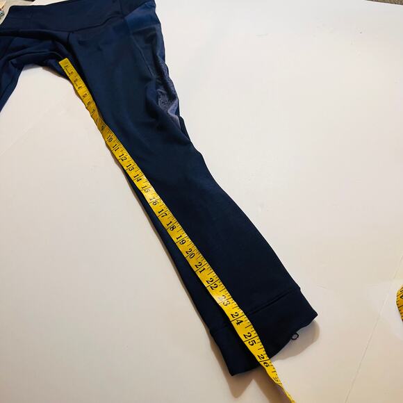 Calia By Carrie Underwood Zipper Detail Leggings Size S Small Blue - Picture 7 of 8